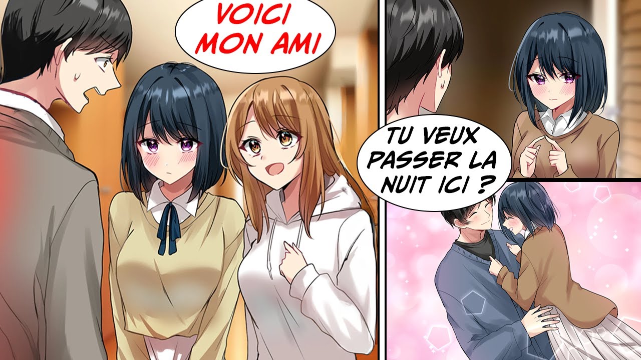 [Manga] L'amie de ma sœur est venue pour une soirée pyjama. J'ai aidé cette jolie fille adorable