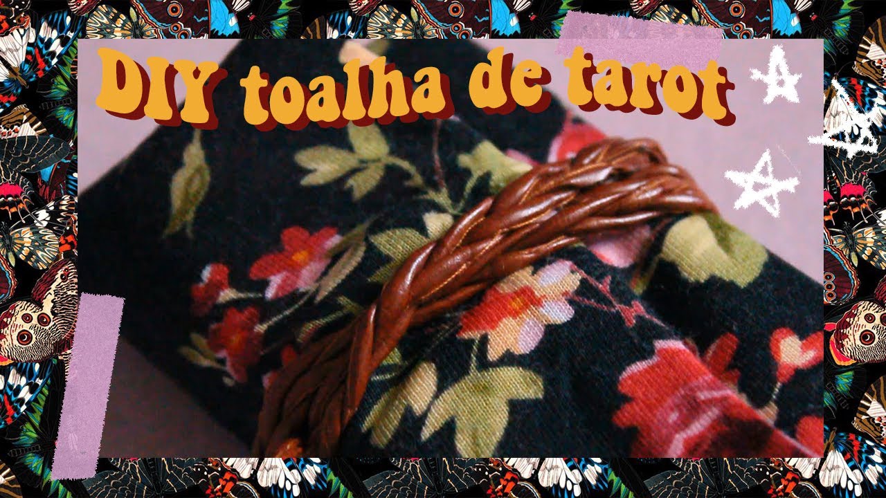 :: DIY :: Toalha para Tarot / Tarot Mat