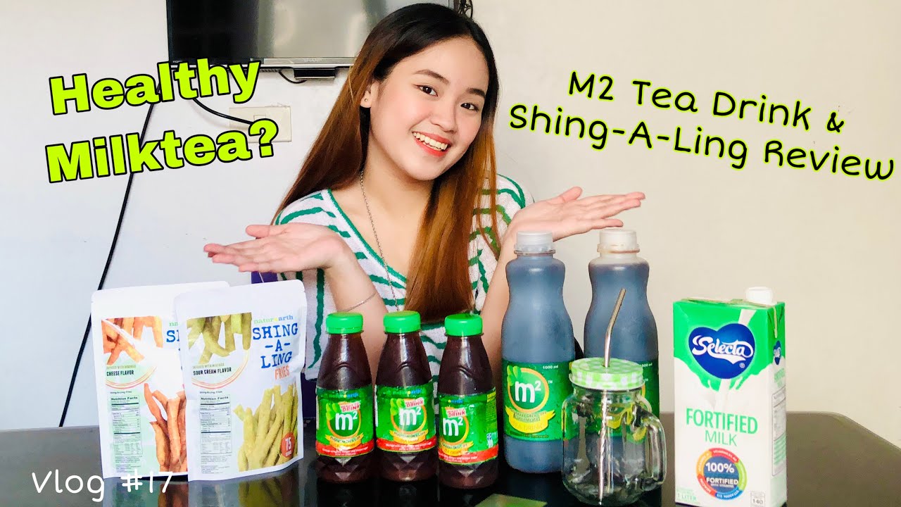 M2 Tea Drink & Shing-A-Ling Review (Milktea) | Shayne Canicosa