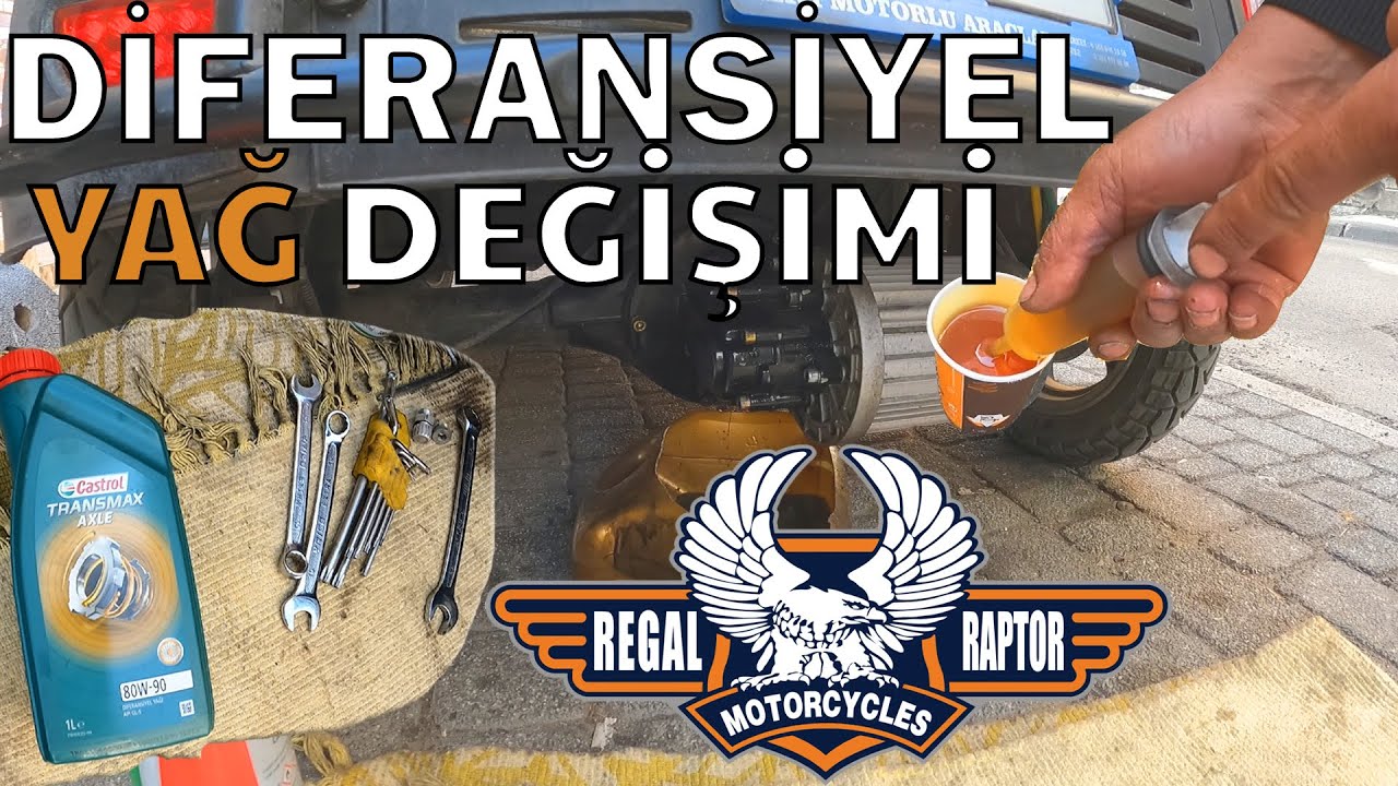 REGAL RAPTOR K5 LONG DİFERANSİYEL YAĞI DEĞİŞİMİ !