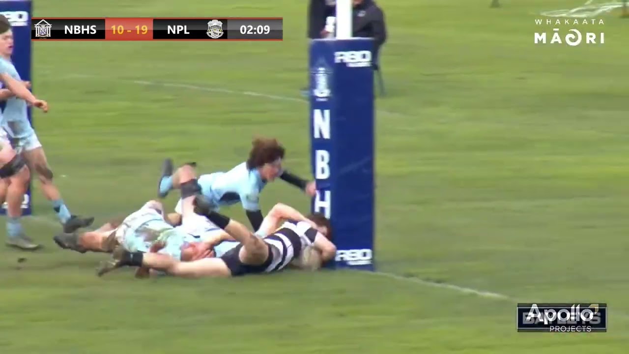 HIGHLIGHTS Super 8 First XV | Napier Boys' High v New Plymouth Boys' High