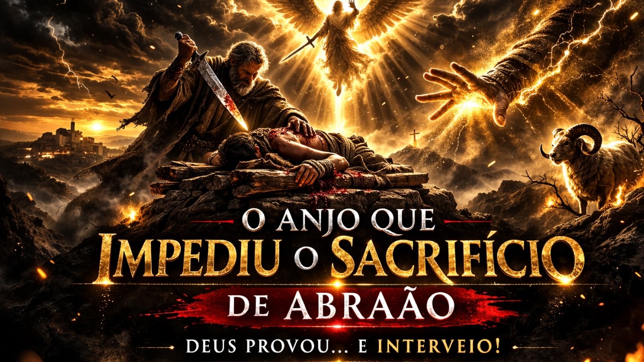 O Anjo que Impediu o Sacrifício de Abraão