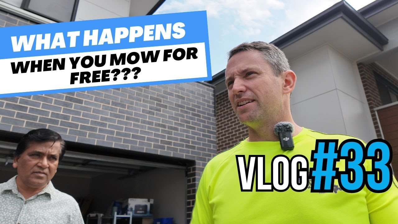 Turf And Tools VLOG #33 Free Mow Fridays Behind The Scenes