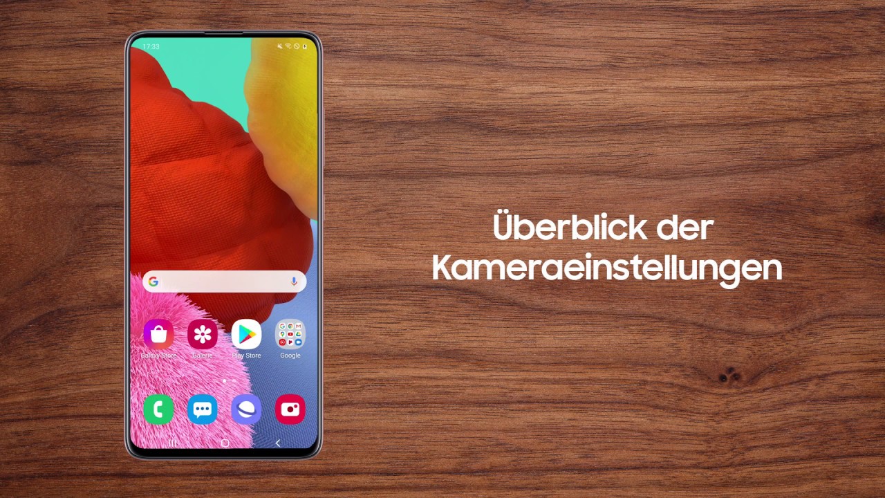 Galaxy Smartphone: &Uuml;bersicht der Kameraeinstellungen