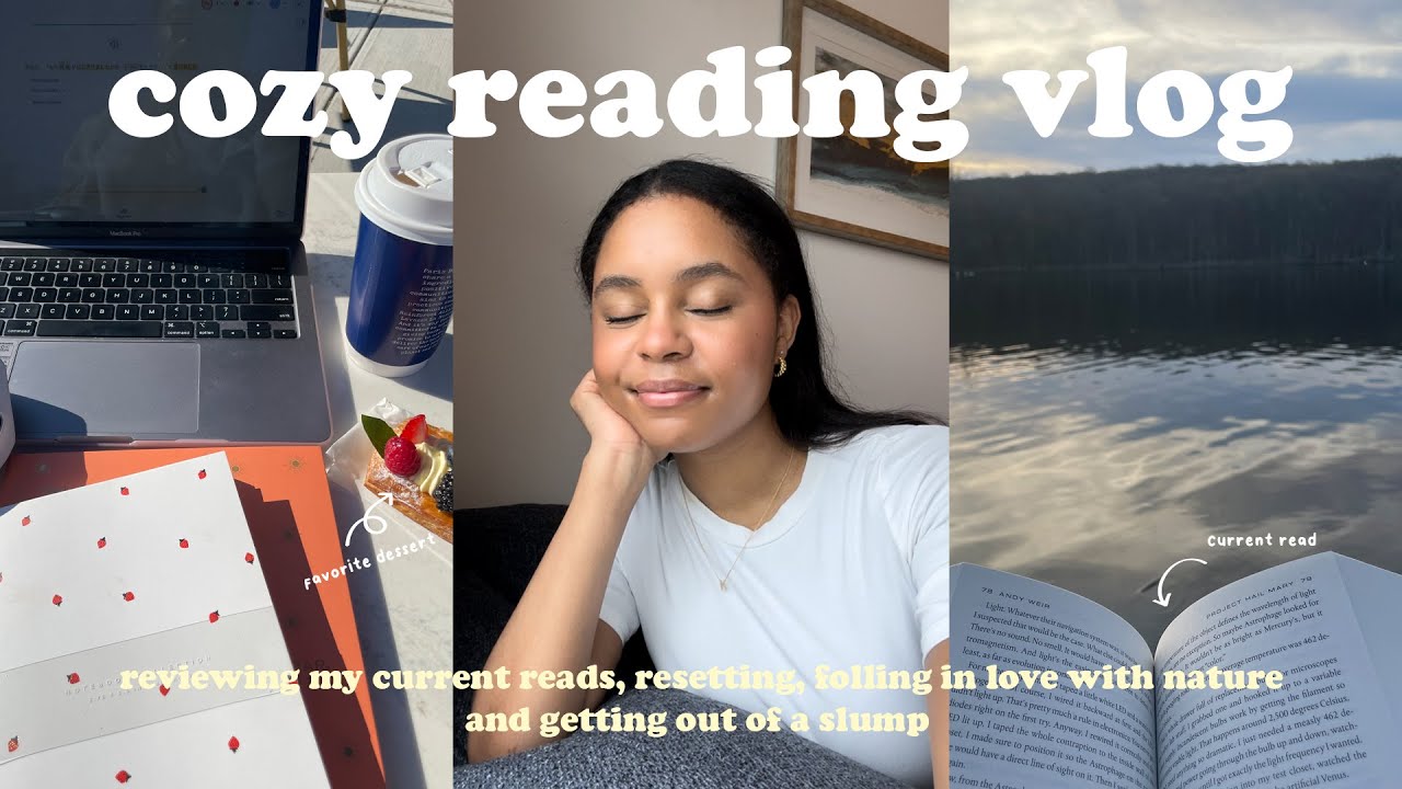 a book-ish vlog 📖 🪴 getting out of a slump, 5 star reads, and book icks