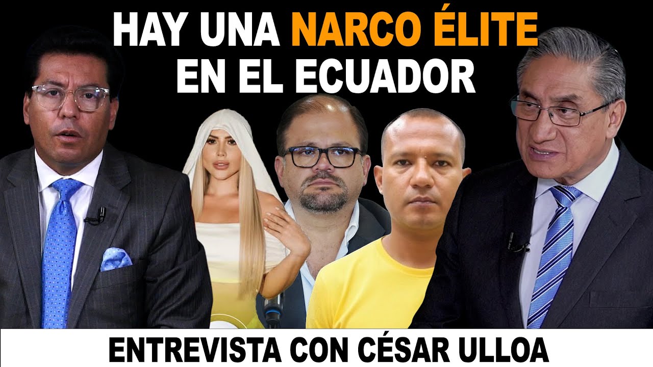 Se lavan más de 30.000 millones en el país | Ecuador es un estado mafioso | con César Ulloa