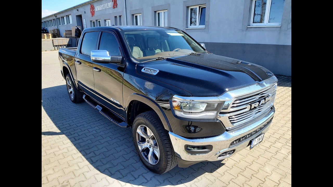 RAM 1500 LARAMIE 2020 - Cuudowne wnętrze w kolorze Brąż/Beż