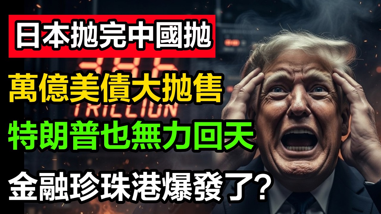 中日聯手清倉！2月美債崩盤真相：利息黑洞吞噬霸權，特朗普也救不了命，這是最後的大撤退？