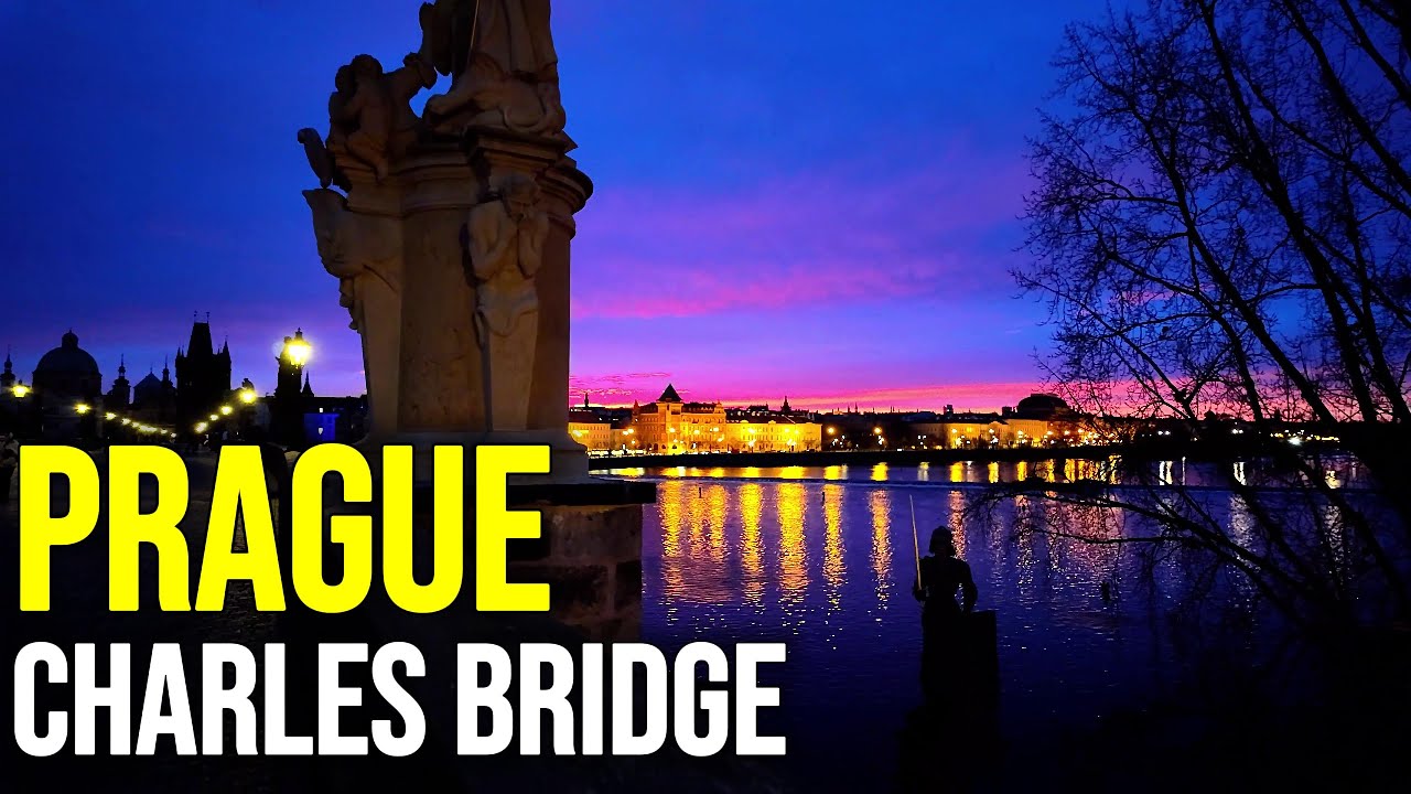 Best Time to See Charles Bridge, Prague 4K