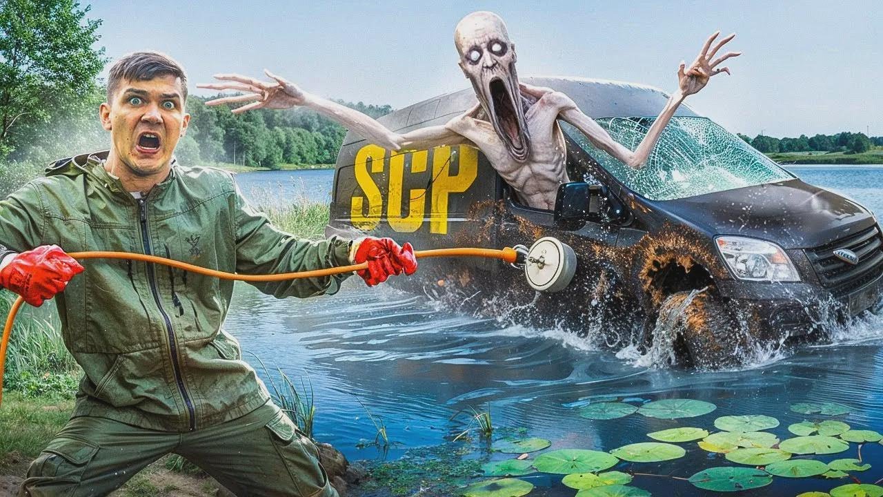 자석낚시 하다가 SCP-096 발견?! 경찰까지 출동한 충격 상황!