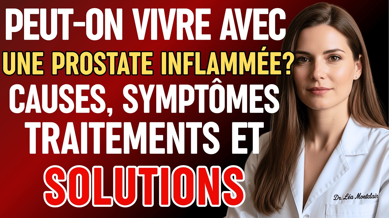 PEUT-ON VIVRE AVEC UNE PROSTATE INFLAMMÉE ? | AVIS MÉDICAL PROFESSIONNEL