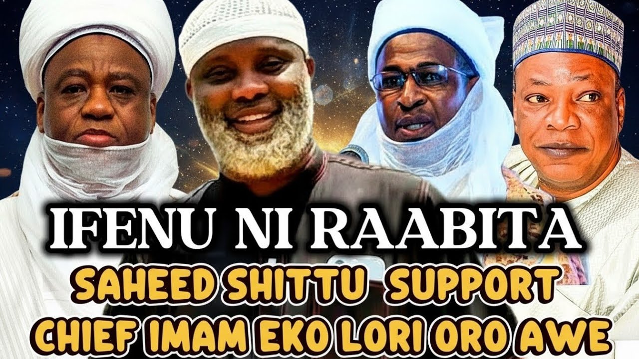 Afa Saheed Shittu benu atelu raabita Lori awe mimu kale