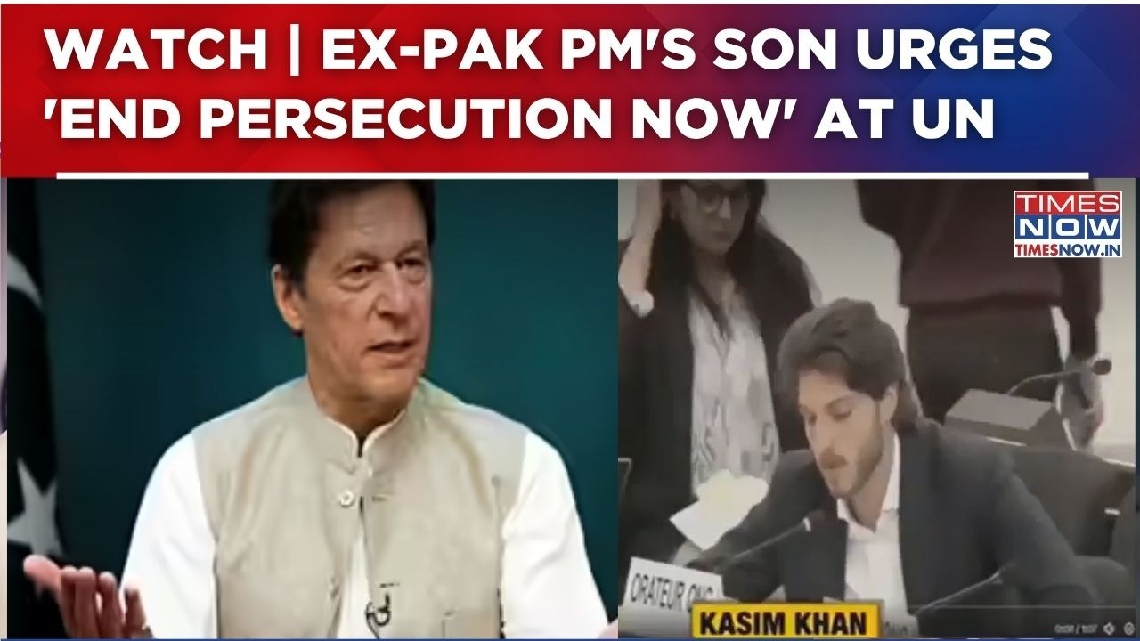 Imran Khan's Son Appeals At UN; Calls For Immediate Release Of Ex-Pakistan PM, Seeks Global Support