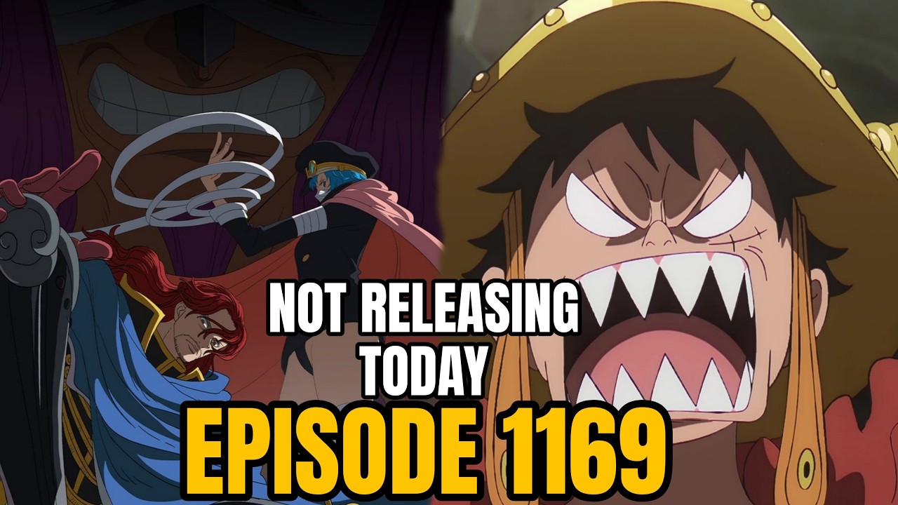 Эпизод 1169 One Piece сегодня не выйдет!