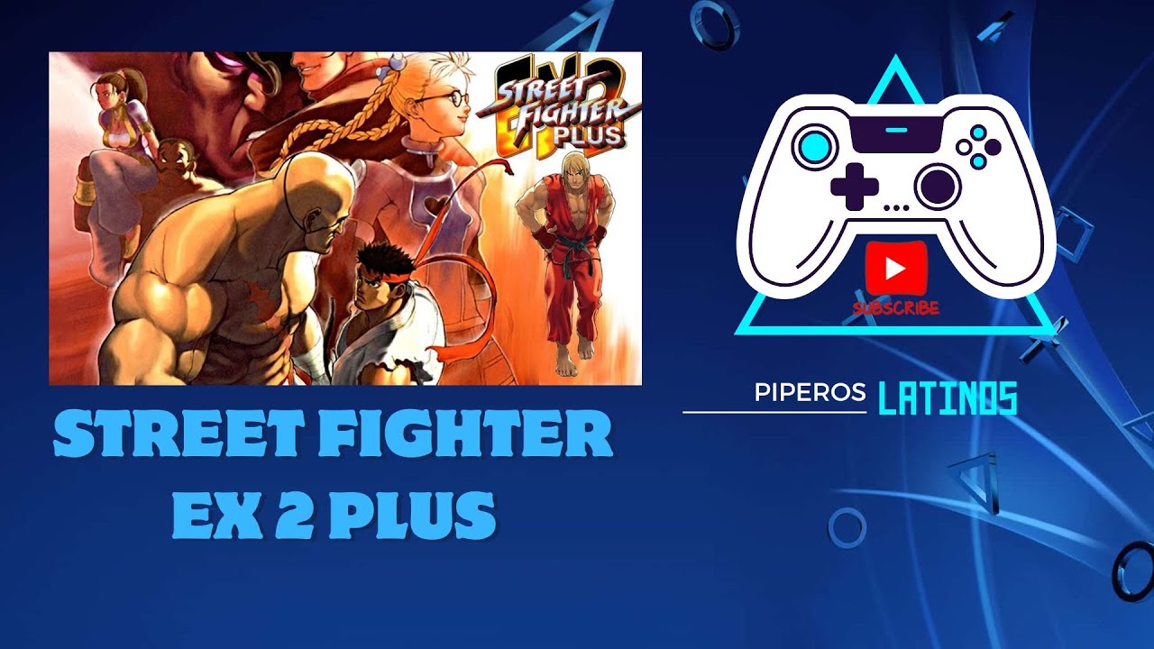 STREET FIGHTER EX2 PLUS PSX - KEN MASTERS