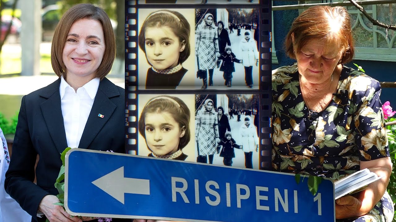 MAIA SANDU, FELICITATĂ DE LOCUITORII DIN RISIPENI
