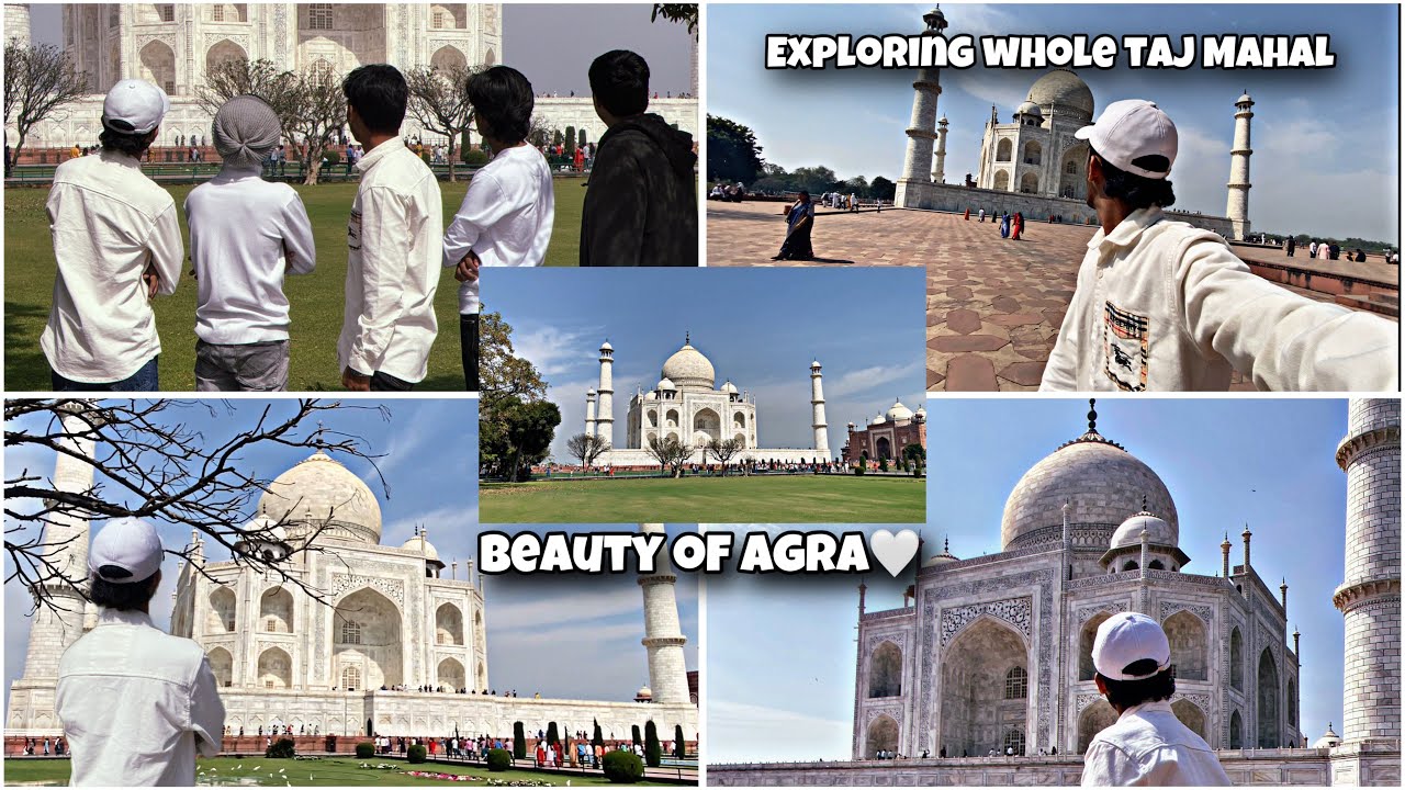 First Time Visiting TAJ MAHAL😍🤍 || A Beauty Of Agra || Worth It!! || Zaid Ansari Vlogs #tajmahal