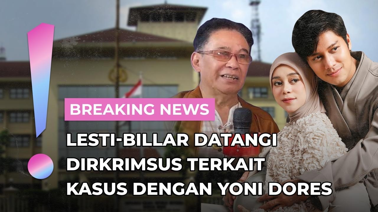 🔴LIVE STREAMING: Lesti-Billar Datangi Dirkrimsus Terkait Kasus dengan Yoni Dores