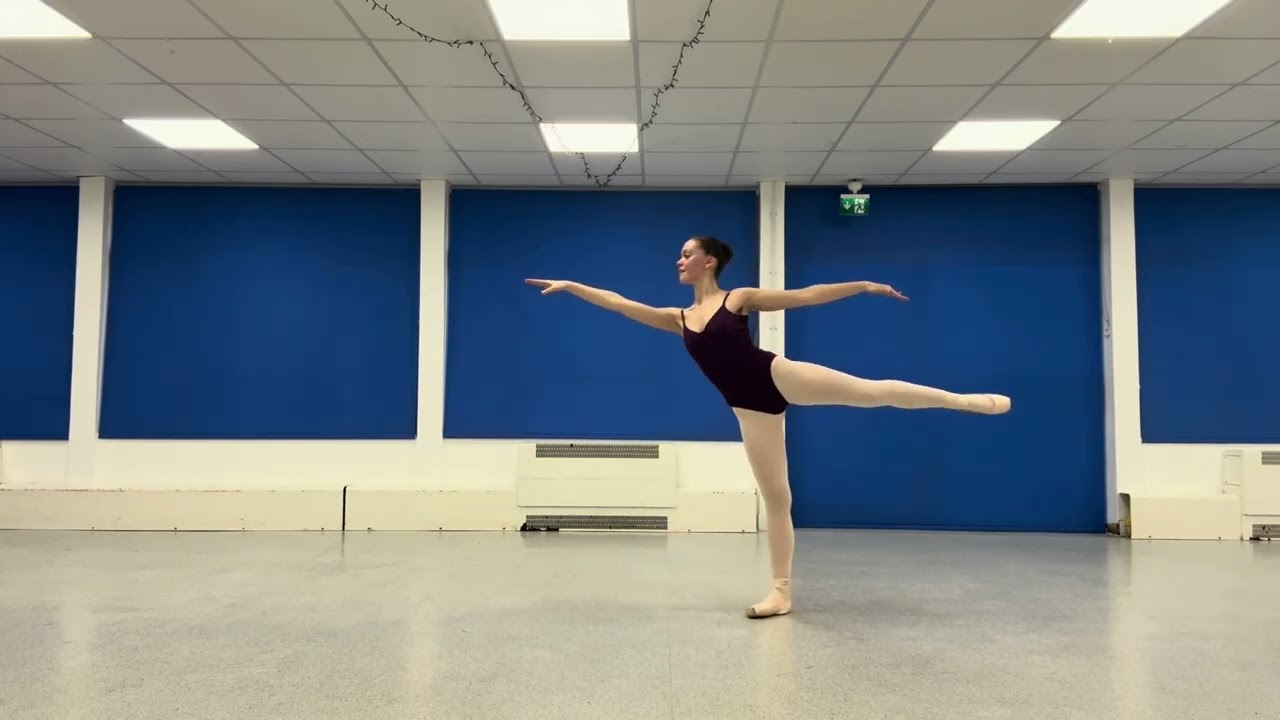 Chloe Bennett - Ballet barre, centre, solo and showreel clips 