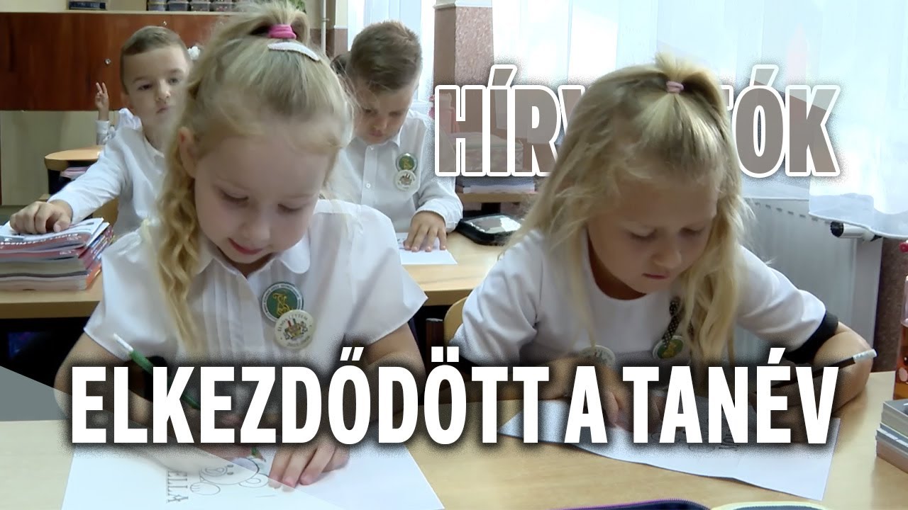 Elkezdődött a tanév