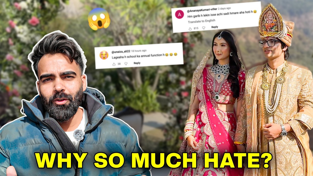 Why Soo Much HATE ? is it TOO MUCH now ? Sourav Joshi Wedding