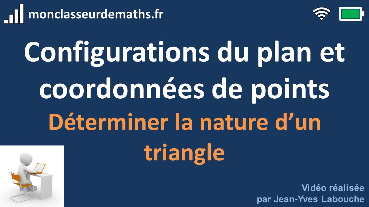 Déterminer la nature d'un triangle