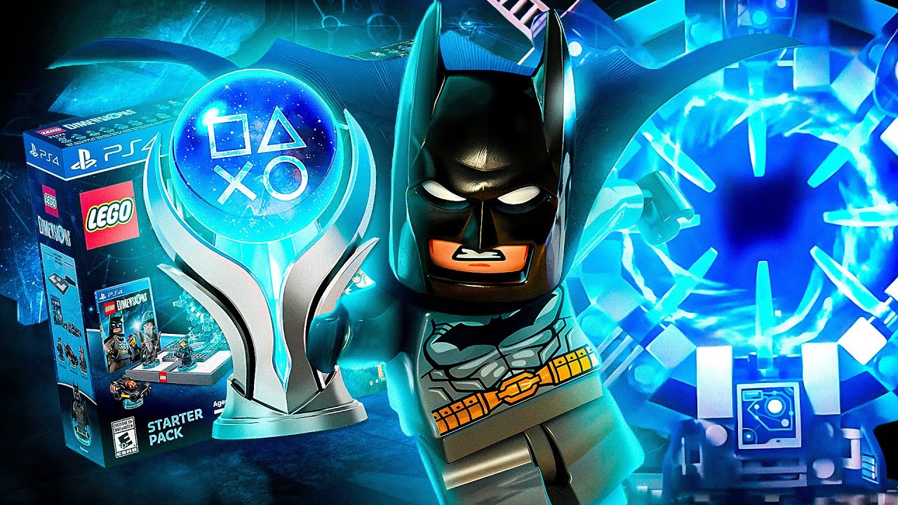 PEGUEI TODOS OS TROFEUS DO LEGO DIMENSIONS