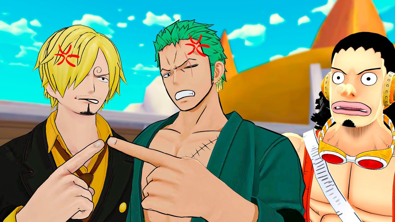 ZORO diz ao USOPP que SANJI é PEGADOR?? Perguntas e Respostas no One piece VR