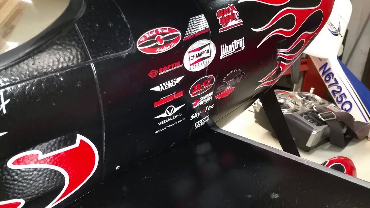 Protecting the finish surface of foam air planes