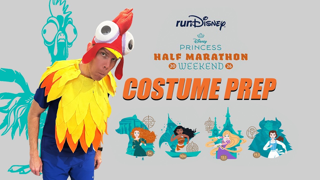 RunDisney Princess Half Marathon Weekend Costume Prep