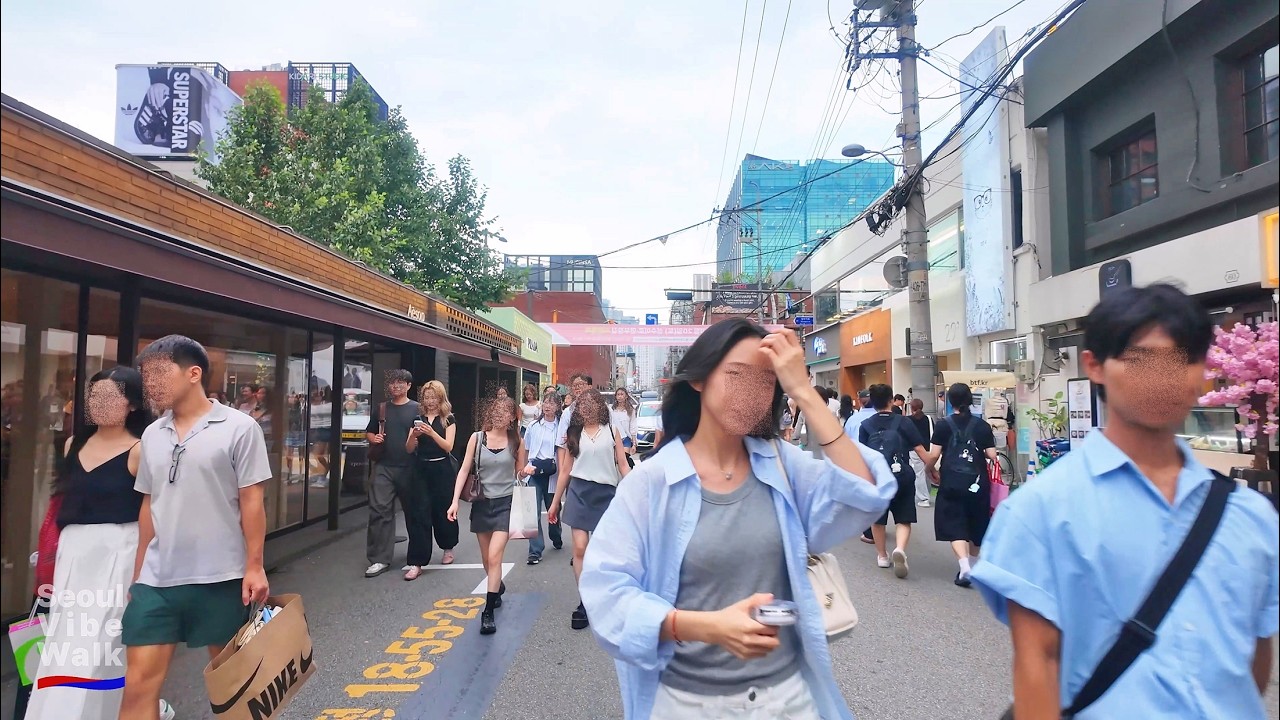 Late Summer Walk in Seongsu 성수동 | Seoul’s Trendy Streets Full of Energy (4K HDR)