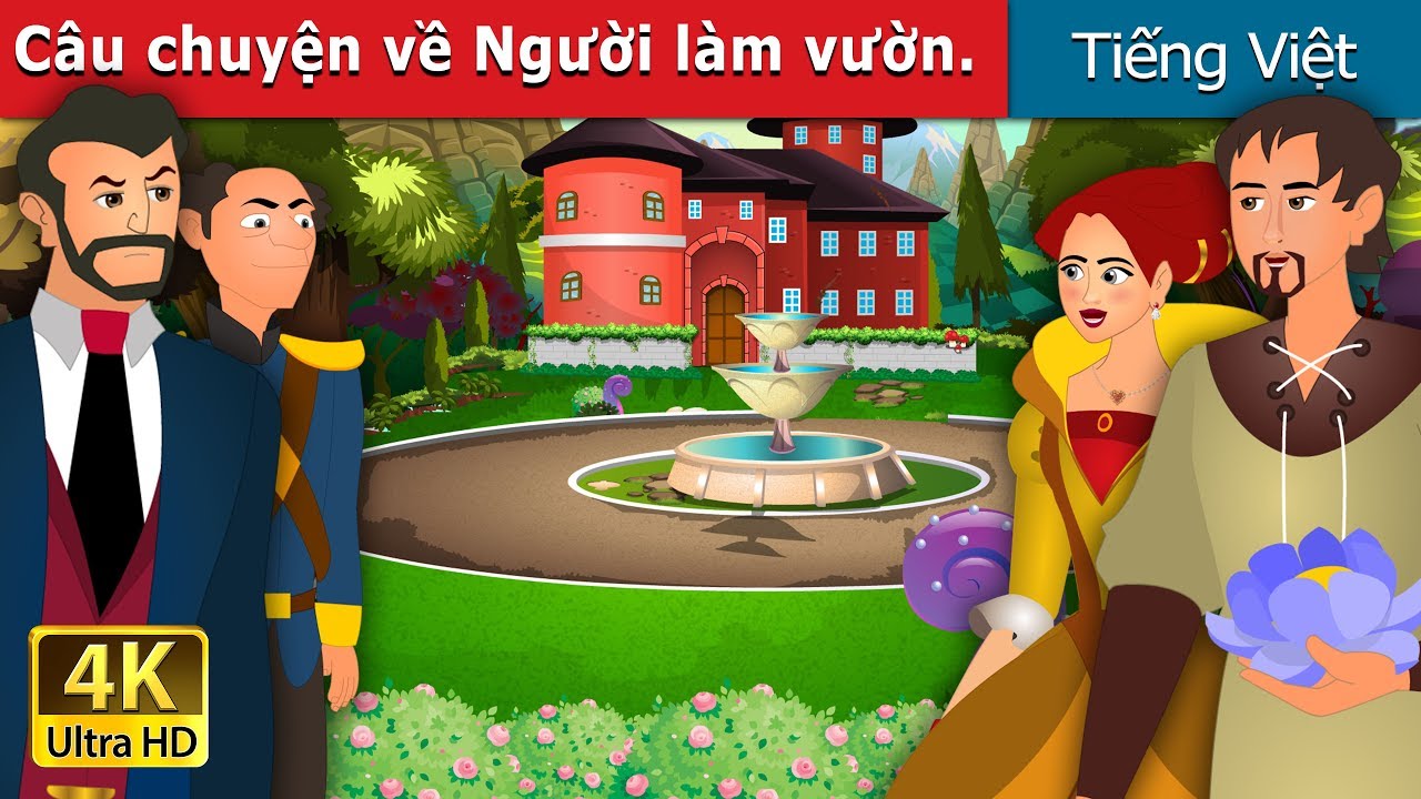 Câu chuyện về Người làm vườn | The Gardener Story in Vietnam | @VietnameseFairyTales