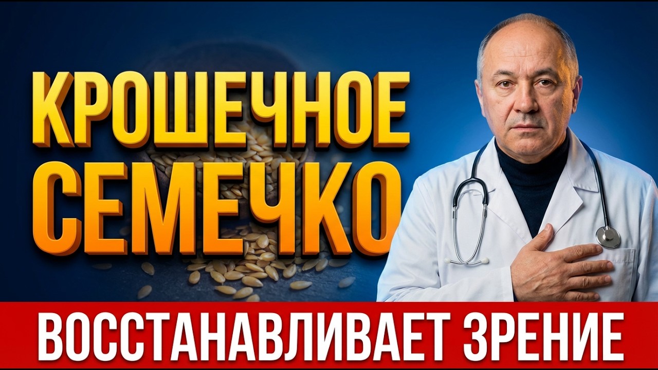 Морковь не спасает зрение — это крошечное семечко за 40 рублей работает лучше капель