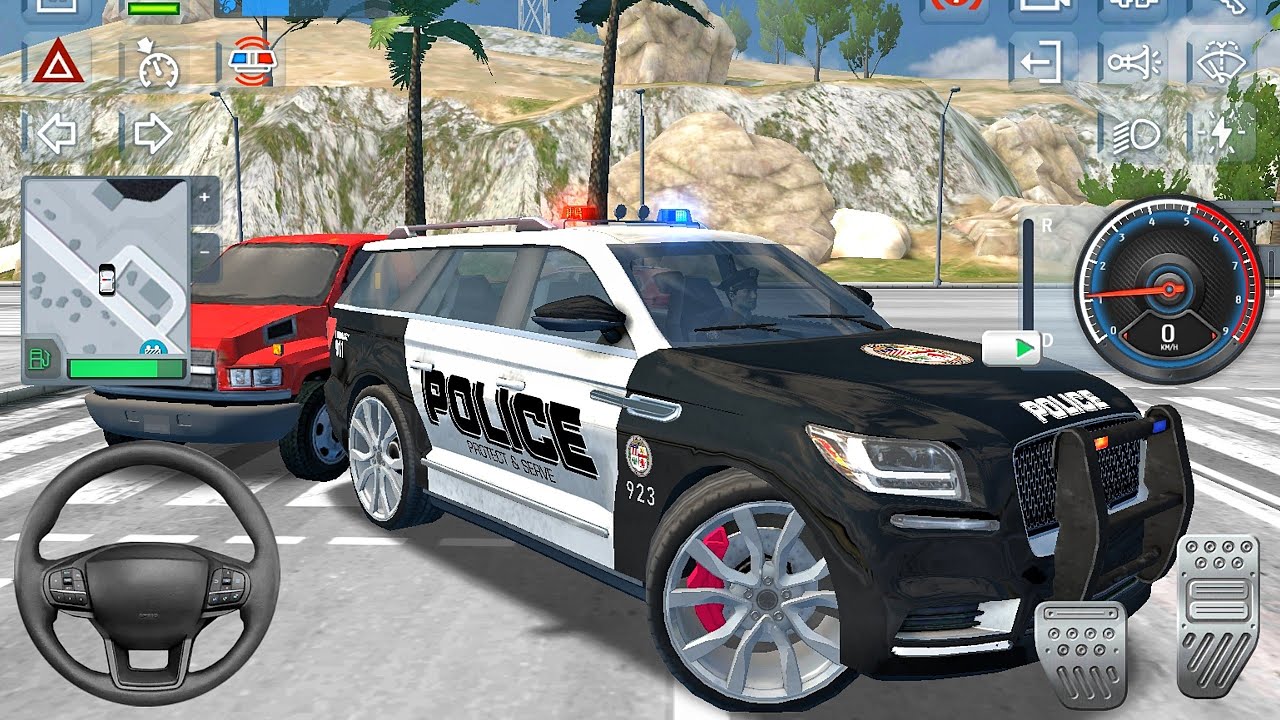 New Police Car Chase Simulator - Real Cop Driving Simulator 2026 - Car Game Android GamePlay