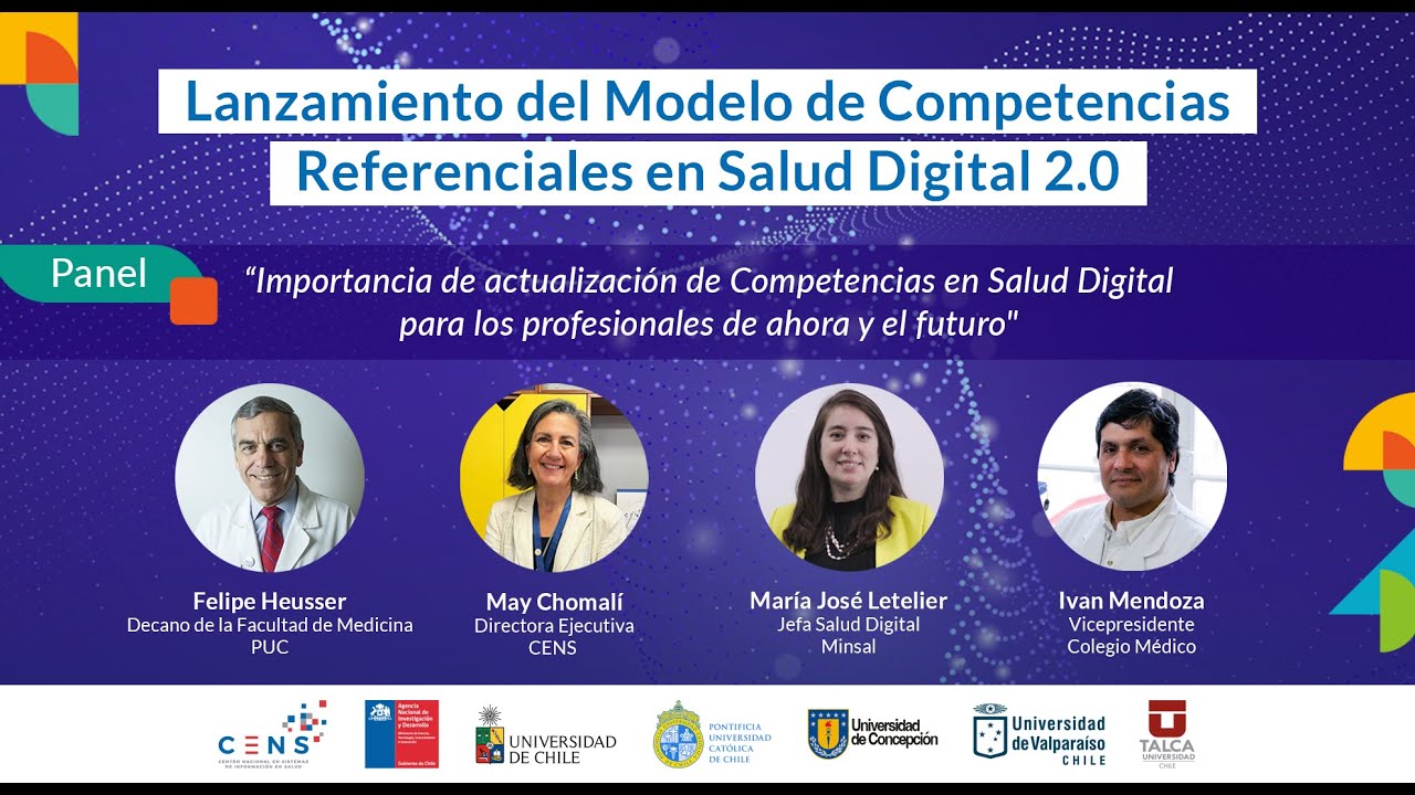 Lanzamiento del Modelo de Competencias Referenciales en Salud Digital 2.0
