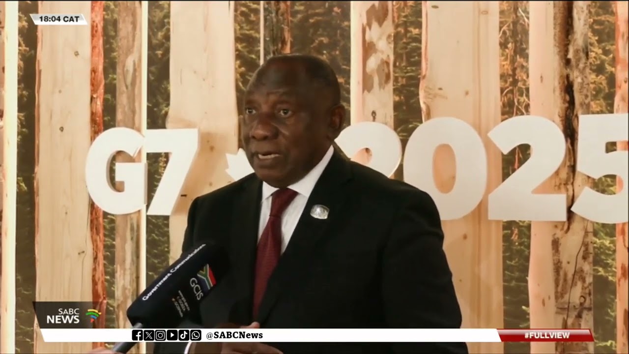 G7 Summit | Ramaphosa wraps G7 Leaders' Outreach Summit visit