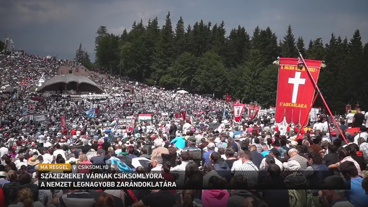 Elkezdődött a csíksomlyói pünkösdi búcsú