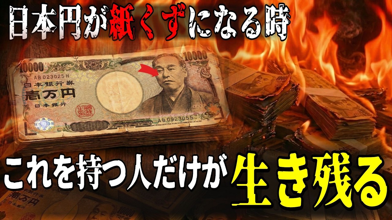 現金が紙くずになる前に｜本物の金持ちがこっそりやってる生存戦略