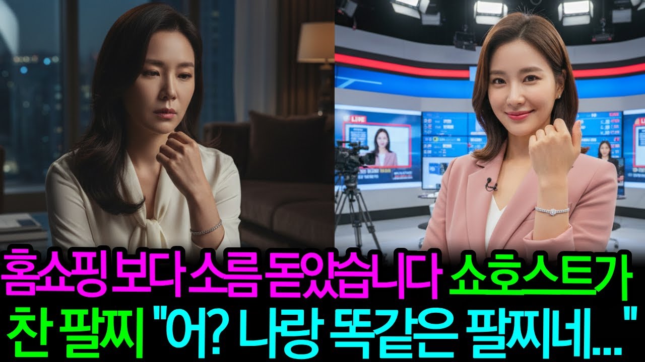 [라디오사연][인생사연]홈쇼핑 보다 소름 돋았습니다. 쇼호스트가 찬 팔찌, 