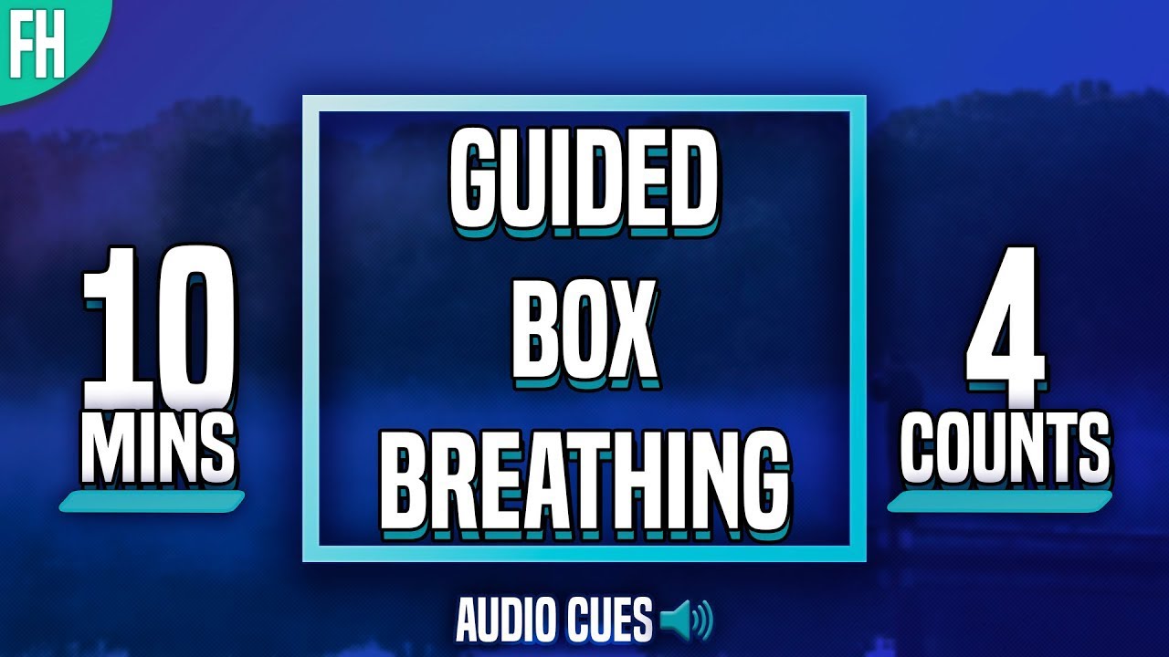 Guided Box Breathing - 10 Minute Meditation (4-4-4-4)