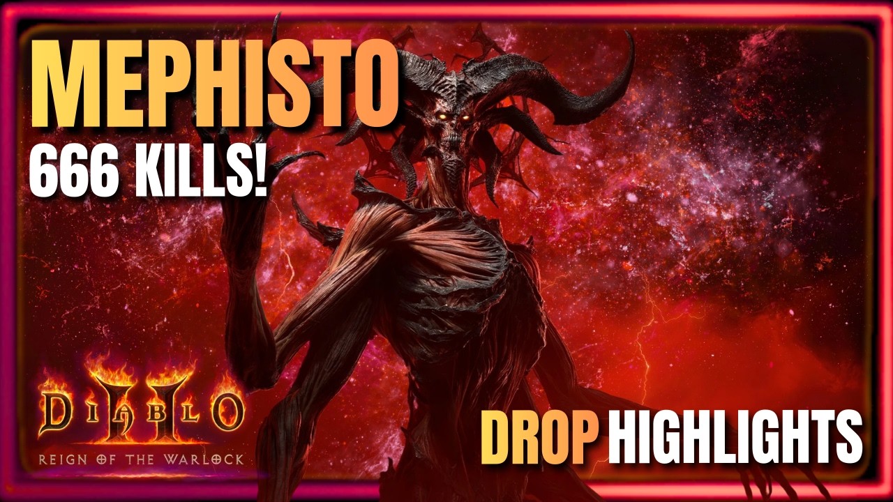 D2R - I KILLED MEPHISTO UNTIL I DROPPED SOMETHING INSANE! (EP. 3)