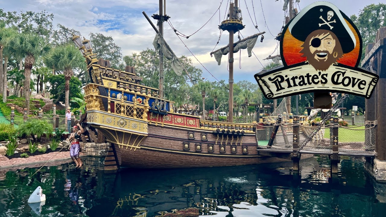 Voted Best Mini Golf Course in Florida | Pirate's Cove Mini Golf in Orlando, Florida