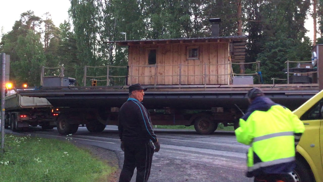 Sauna lautan nostoa #4