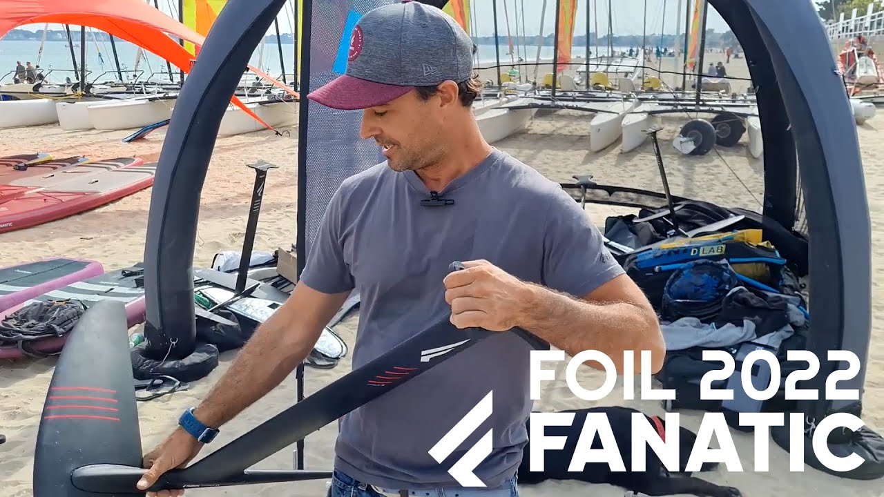 Présentation gamme foil wing Fanatic duotone 2022 Yann Rifflet