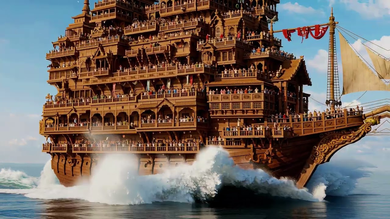 Open Sea Megastructure Castle Ship Reveal