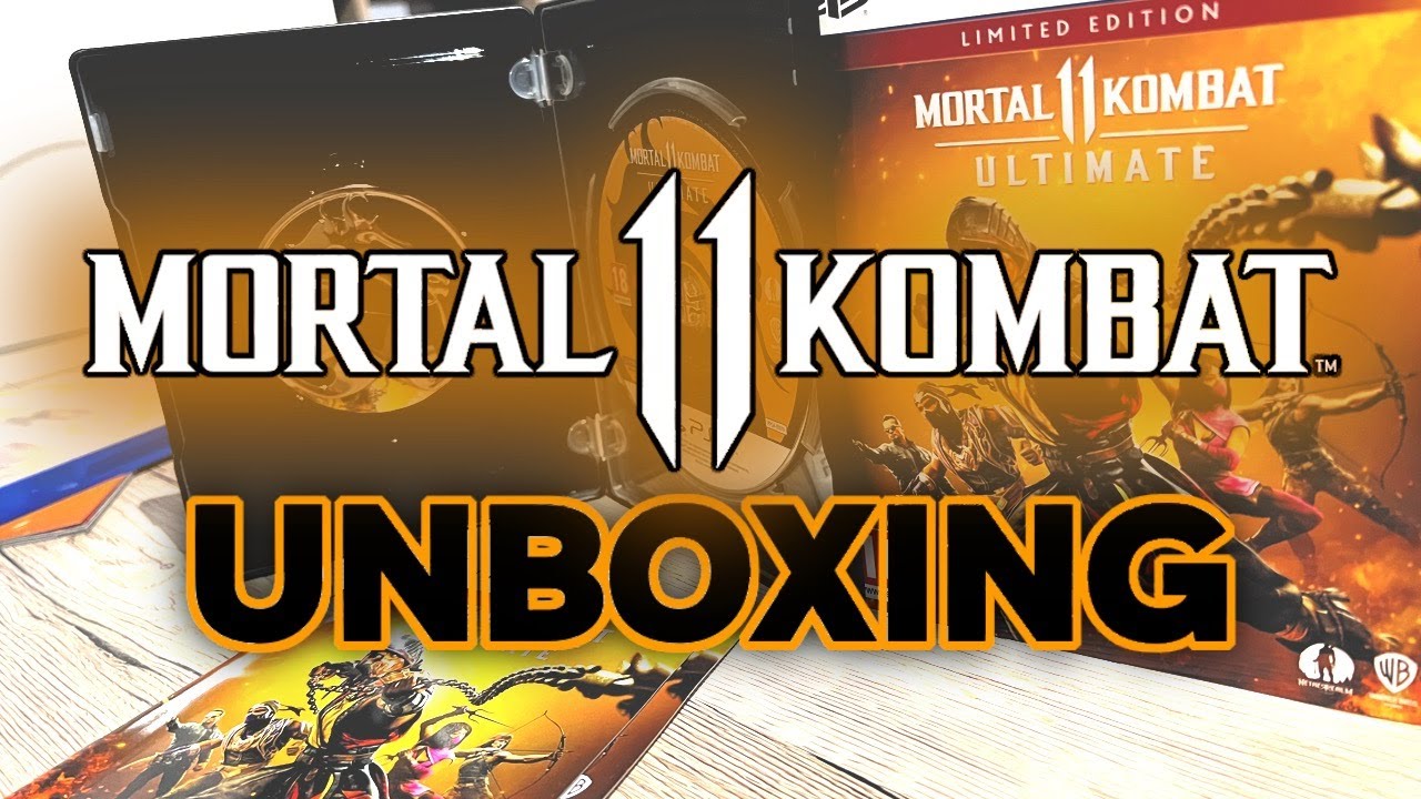 Unboxing Mortal Kombat 11 Ultimate EDYCJA LIMITOWANA
