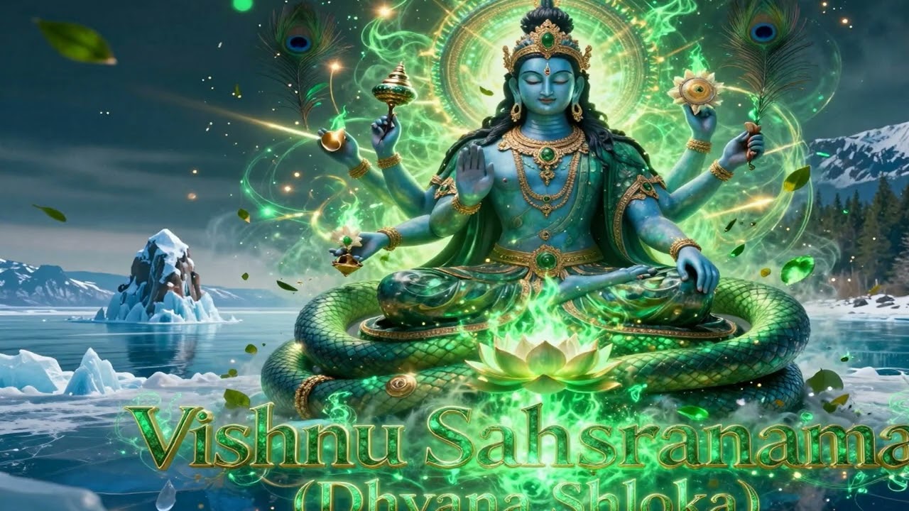 Vishnu Sahasranama Dhyanam: Lake Baikal Prosperity 🙏