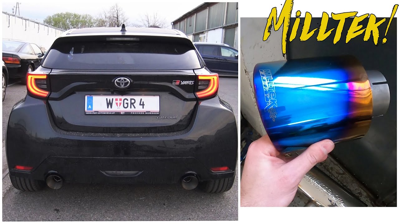 GR Yaris | ENDLICH SOUND | MILLTEK Catback Auspuffanlage
