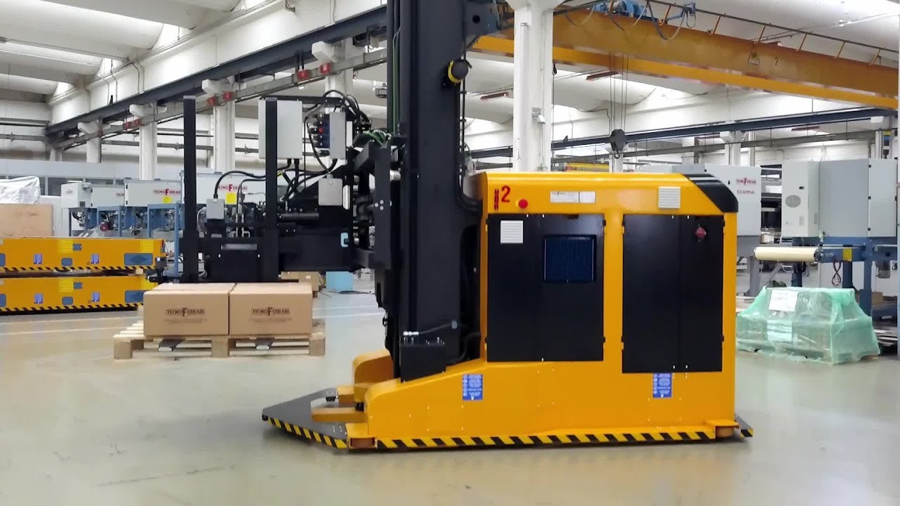 Automated guided vehicles (AGVs) - Tecnoferrari rely on ifm vision sensors