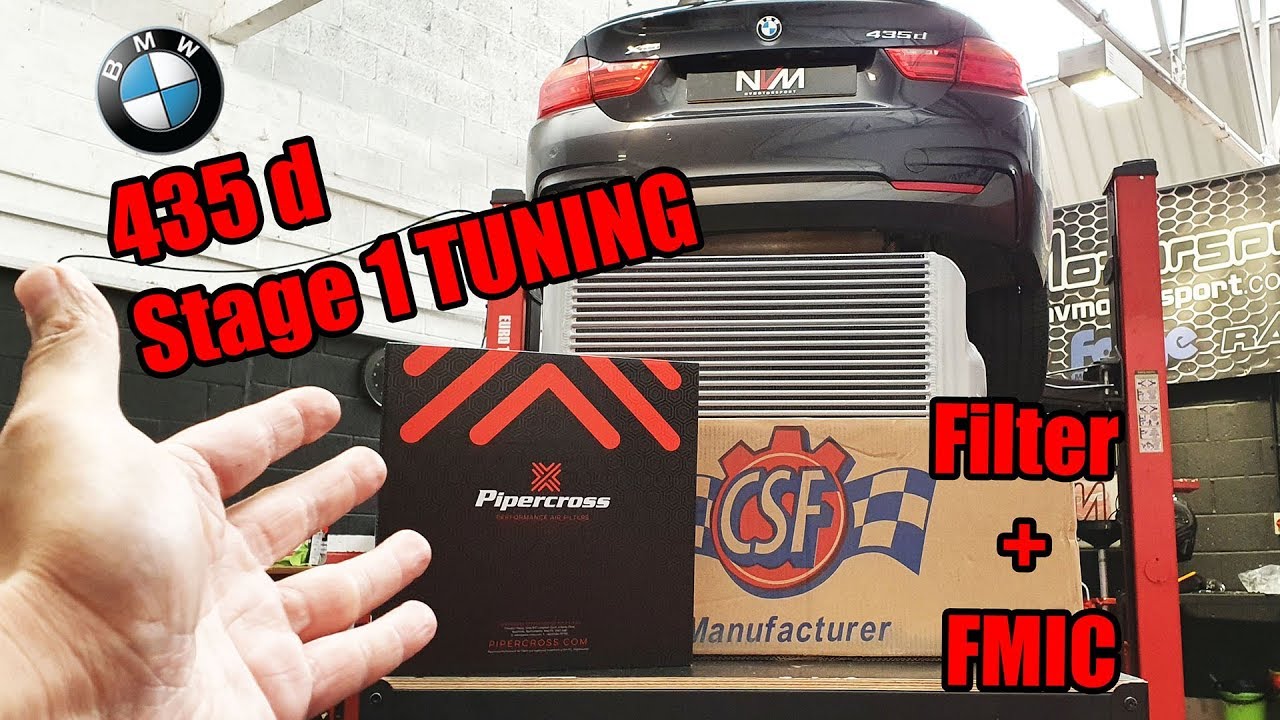 BMW 435d CUSTOM tune difference  - NV Motorsport tuning